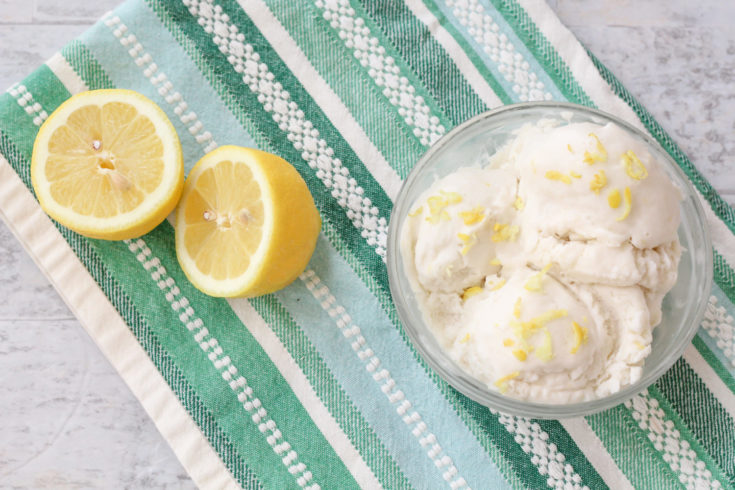 Jewel's Lemon Sorbet